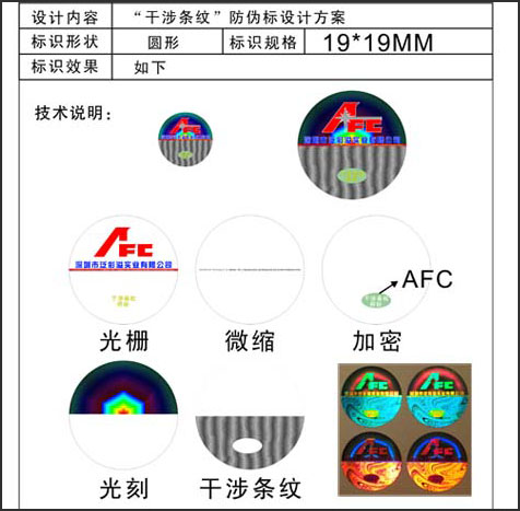 防伪标签设计 防伪标签设计