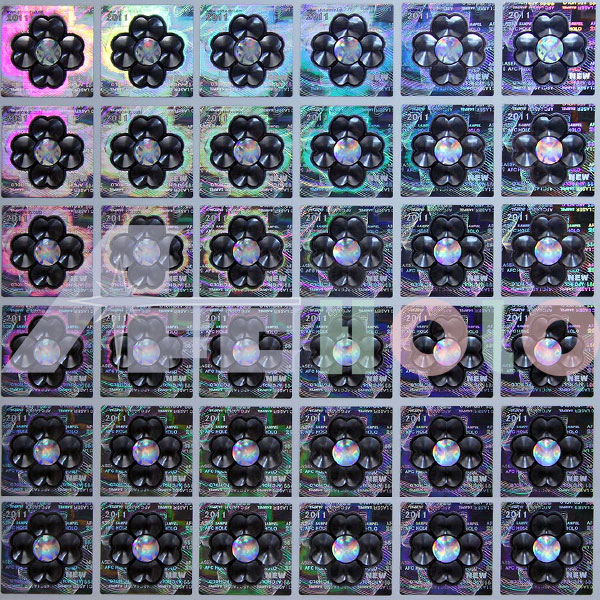 全息透镜防伪标签